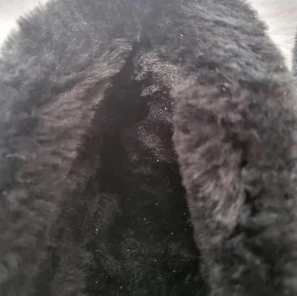 *AKIRA* Azalea Wang Cindy Soft Faux Suede Slipper in BLACK (Size 10) - Picture 4 of 9